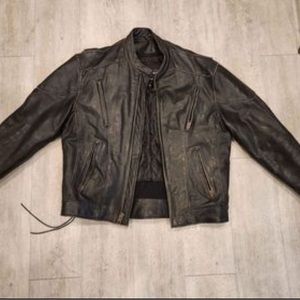 Genuine Leather Biker Jacket